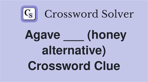 agave fiber crossword clue